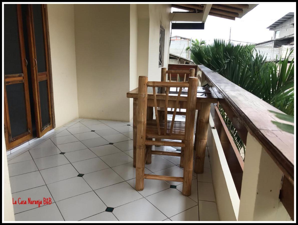 La Casa Naranja Bed And Breakfast Olón Екстериор снимка