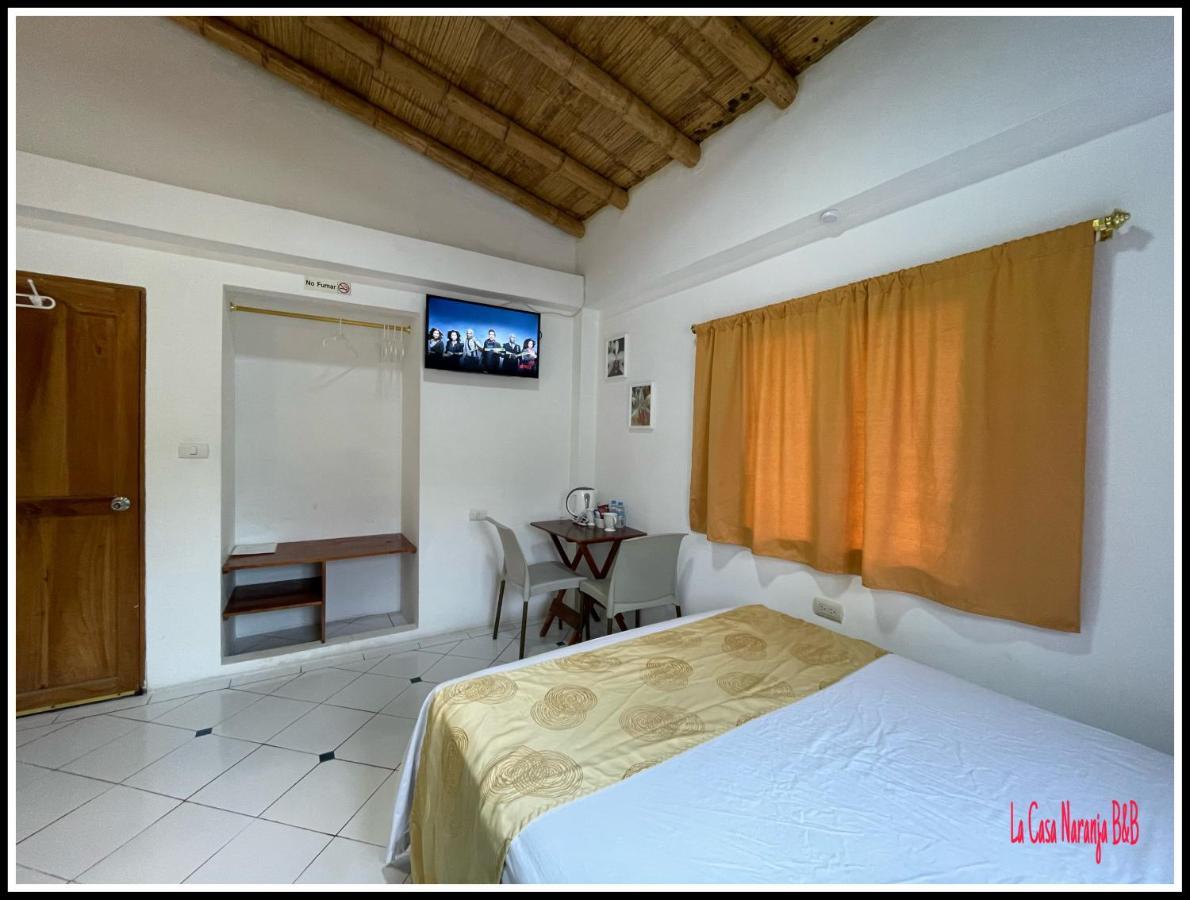 La Casa Naranja Bed And Breakfast Olón Екстериор снимка